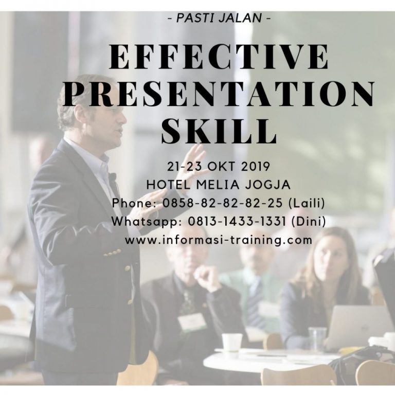 presentation skill adalah